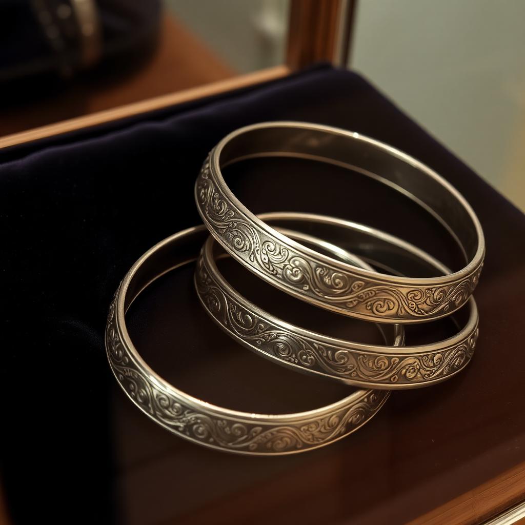Silver Bangles (Churi)
