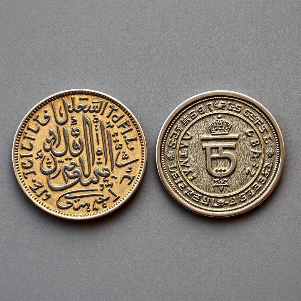 Bilingual Coin of the Mrauk-U Court