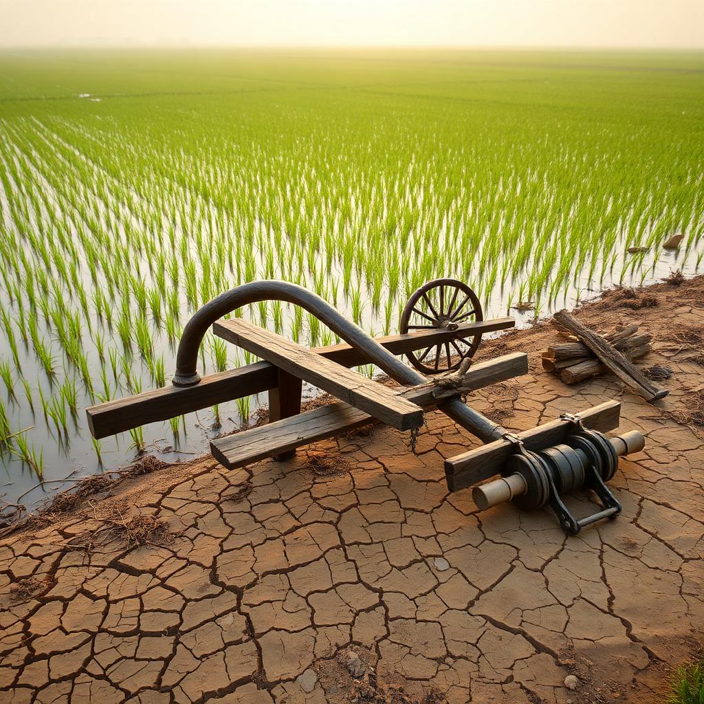 Wooden Plough and Yoke